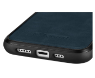 iCarer Leather Oil Wax do iPhone 14 Plus niebieski 6975092685951 - 1201115 - zdjęcie 7